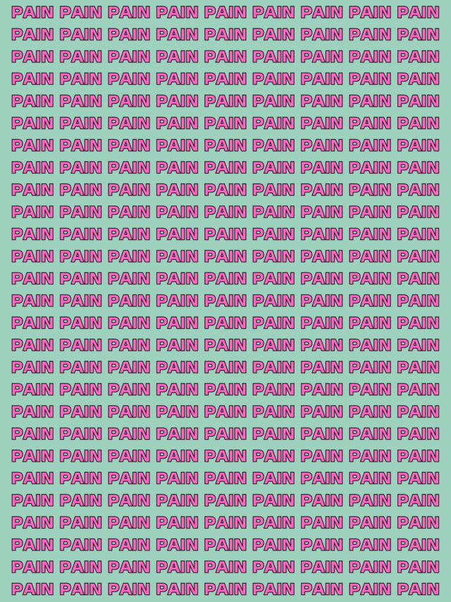 जिसे जिंदगी मे खुशी चाहिये, वही ढूंढेगा PAIN के बीच मे GAIN